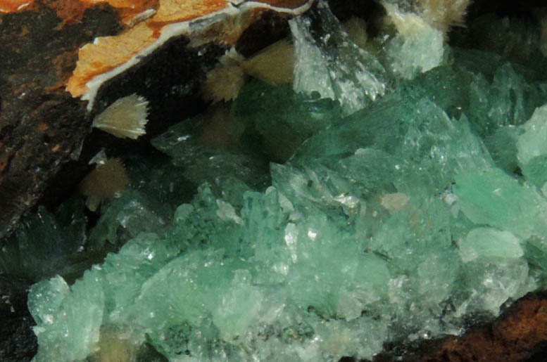 Anapaite from Kerch Iron-Ore Basin, eastern Crimea, Ukraine (annexed by Russia)