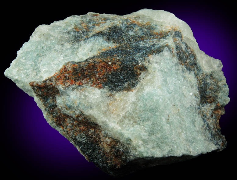 Svanbergite, Lazulite, Kyanite from Horrsjberg, Torsby, Vrmland, Sweden (Type Locality for Svanbergite)