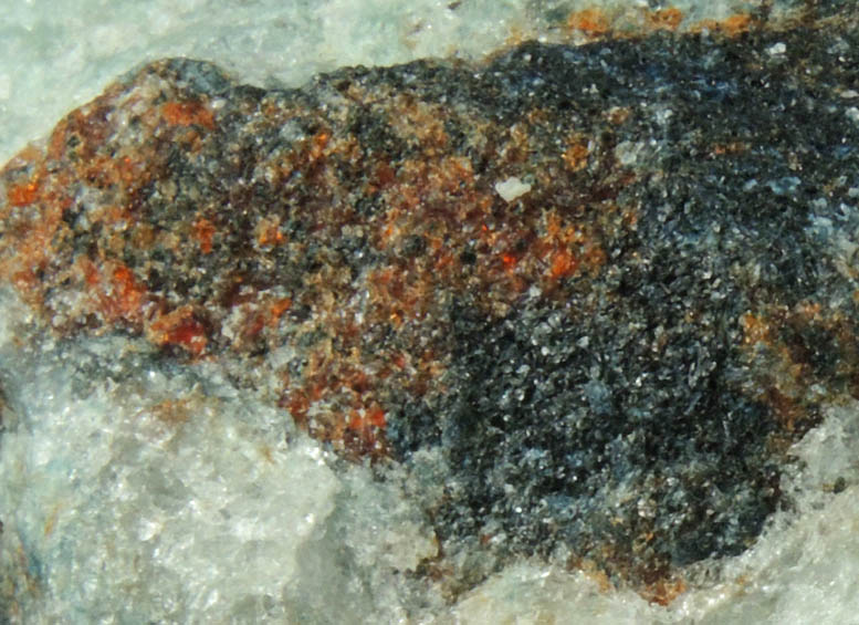Svanbergite, Lazulite, Kyanite from Horrsjöberg, Torsby, Värmland, Sweden (Type Locality for Svanbergite)
