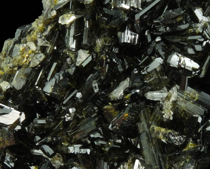 Epidote from Green Monster Mountain-Copper Mountain area, south of Sulzer, Prince of Wales Island, Alaska