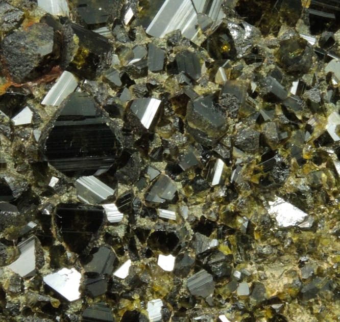 Epidote from Calumet Mine, 12 km NNE of Salida, Chaffee County, Colorado