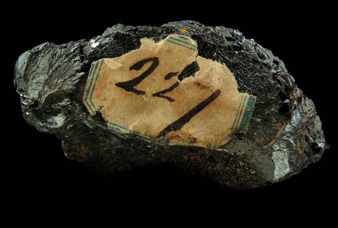 Hematite var. Specular Hematite from Isola d'Elba, Tuscan Archipelago, Livorno, Italy