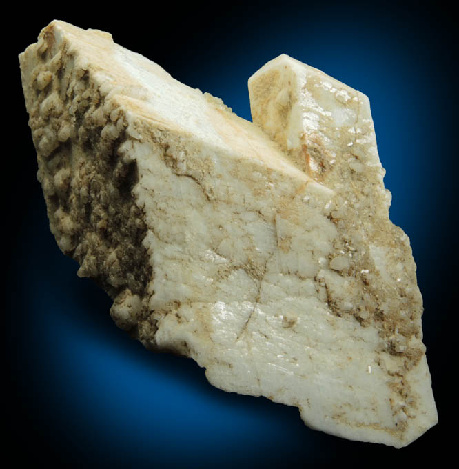 Microcline (Baveno Law twin) with Quartz and Hyalite Opal from Baveno, Verbano-Cusio-Ossola, Piemonte, Italy (Type Locality for Baveno twin habit)