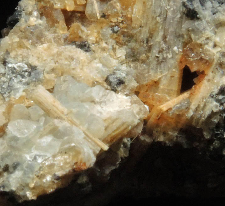 Kaliophilite from Cava Novella, Pollena, Mount Vesuvius, Napoli, Campania, Italy (Type Locality for Kaliophilite)