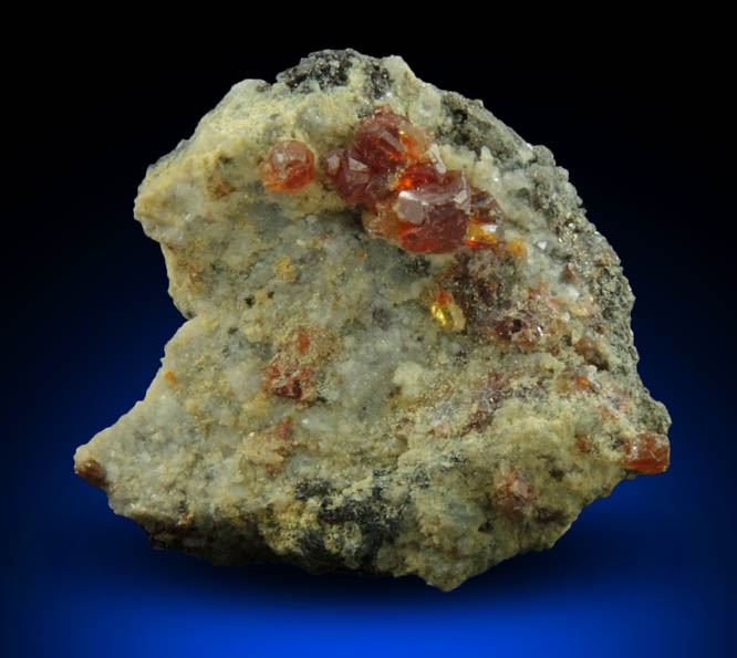 Realgar with Pyrrhotite from Phlegrean Volcanic Complex, Campania, Italy