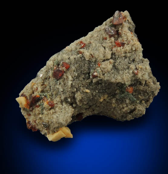 Realgar with Dolomite from Phlegrean Volcanic Complex, Campania, Italy