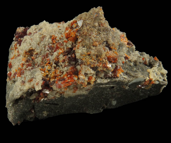 Realgar from Phlegrean Volcanic Complex, Campania, Italy