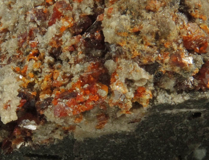 Realgar from Phlegrean Volcanic Complex, Campania, Italy