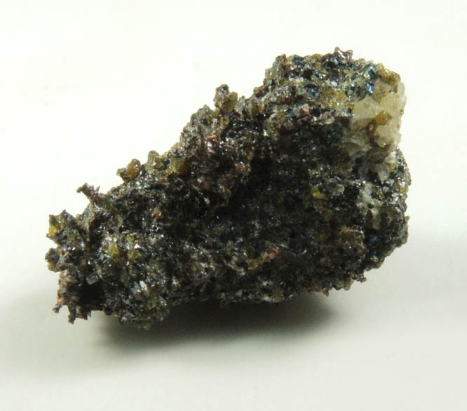 Jacobsite, Copper, Epidote, Calcite from Jakobsberg Mine, Nordmark, Filipstad, Vrmland, Sweden (Type Locality for Jacobsite)