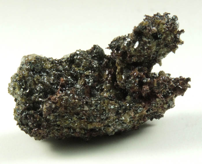 Jacobsite, Copper, Epidote, Calcite from Jakobsberg Mine, Nordmark, Filipstad, Vrmland, Sweden (Type Locality for Jacobsite)