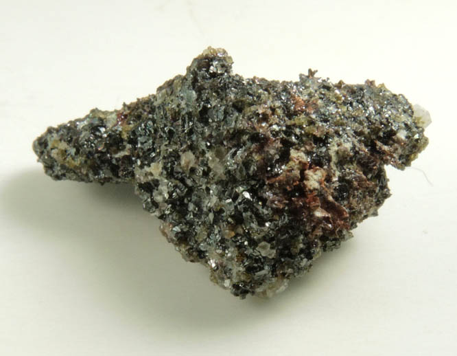 Jacobsite, Copper, Epidote, Calcite from Jakobsberg Mine, Nordmark, Filipstad, Vrmland, Sweden (Type Locality for Jacobsite)