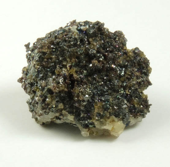 Jacobsite, Copper, Epidote, Calcite from Jakobsberg Mine, Nordmark, Filipstad, Vrmland, Sweden (Type Locality for Jacobsite)