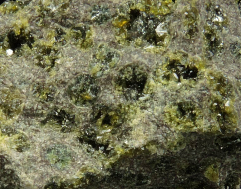 Epidote from Centennial Mine, Keweenaw Peninsula Copper District, Houghton County, Michigan