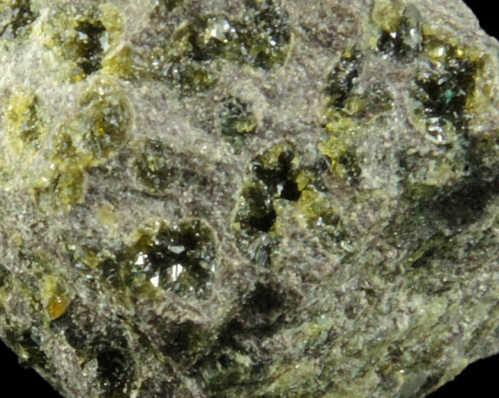 Epidote from Centennial Mine, Keweenaw Peninsula Copper District, Houghton County, Michigan