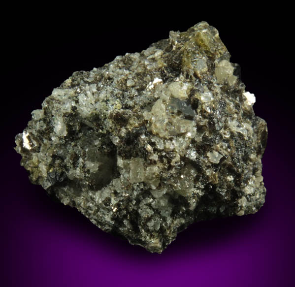 Augite with Biotite from Monte Somma, Napoli, Campania, Italy