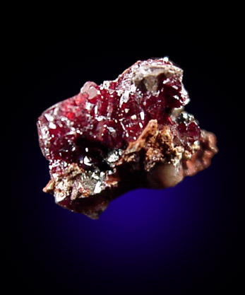 Cuprite from Ray Mine, Mineral Creek District, Pinal County, Arizona