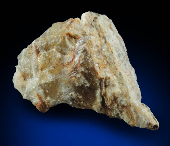 Krauskopfite in Quartz with Sanbornite from Esquire No. 1 Claim, Rush Creek, near Pine Flat Reservoir, Fresno County, California (Type Locality for Krauskopfite)