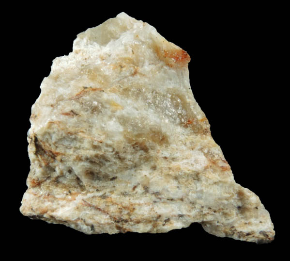 Krauskopfite in Quartz with Sanbornite from Esquire No. 1 Claim, Rush Creek, near Pine Flat Reservoir, Fresno County, California (Type Locality for Krauskopfite)