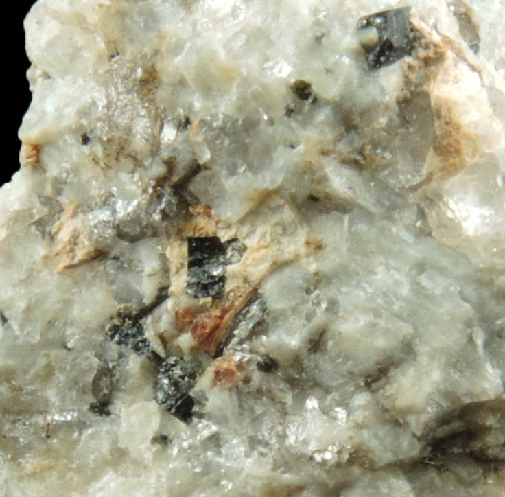 Janhaugite, Dalyite, Aegirine from Gjerdingselva, Nordmarka, Lunner, Oppland, Norway (Type Locality for Janhaugite)