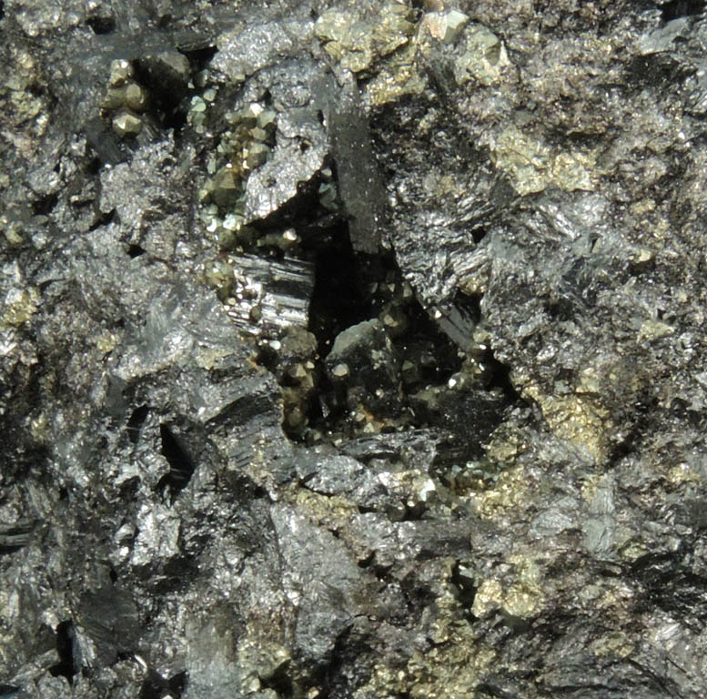 Enargite with Pyrite from Adit 5, Chinkuashih Mine, near Jui-fang, Taipei, Taiwan