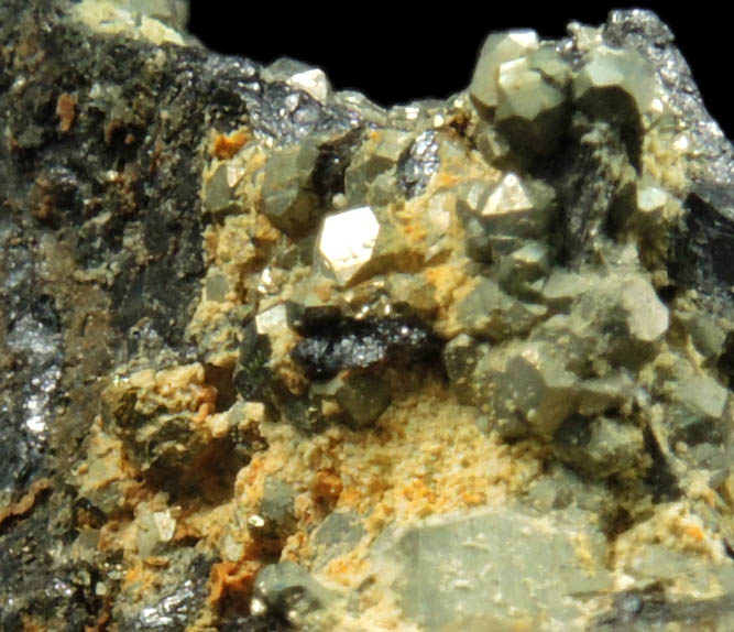 Enargite with Pyrite from Adit 5, Chinkuashih Mine, near Jui-fang, Taipei, Taiwan