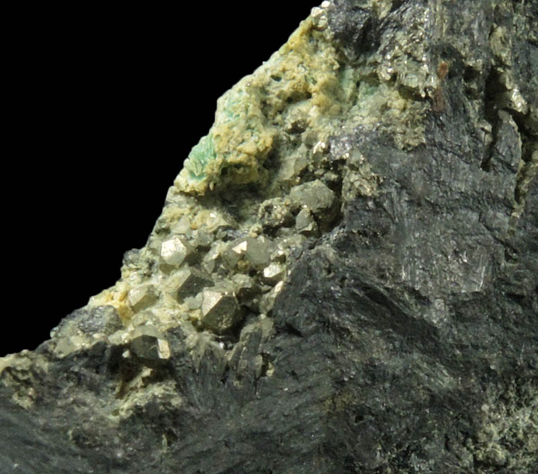 Enargite with Pyrite from Adit 5, Chinkuashih Mine, near Jui-fang, Taipei, Taiwan