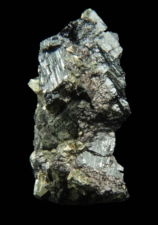 Enargite with Pyrite from Adit 5, Chinkuashih Mine, near Jui-fang, Taipei, Taiwan