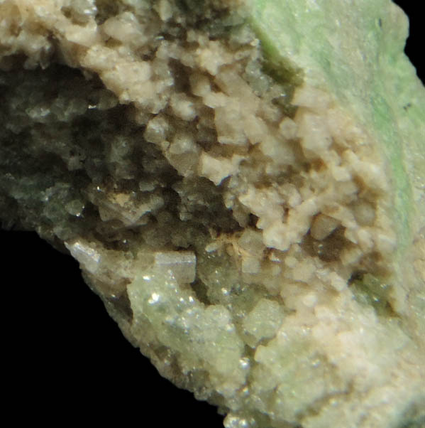 Clinozoisite with Diopside var. Salite from Fengtien Mine, Conc. W., 5 kilometers west of Fengtien village, Hualien, Taiwan