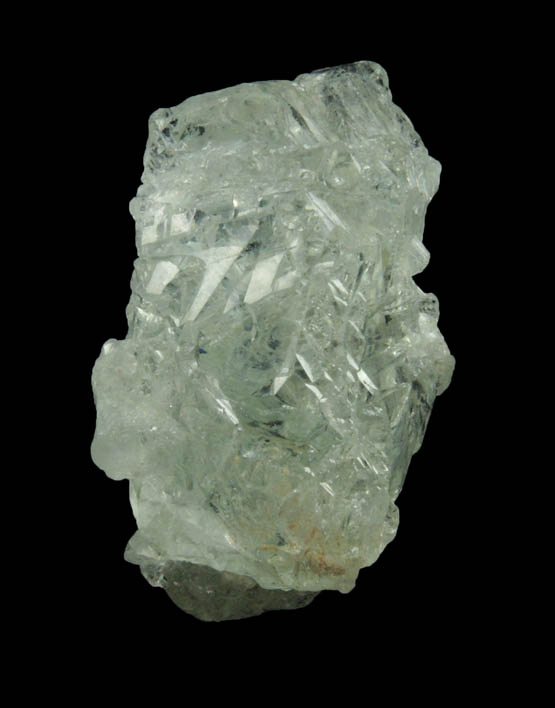 Beryl var. Aquamarine (etched crystal) from Minas Gerais, Brazil