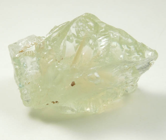 Beryl var. Aquamarine (etched crystal) from Minas Gerais, Brazil