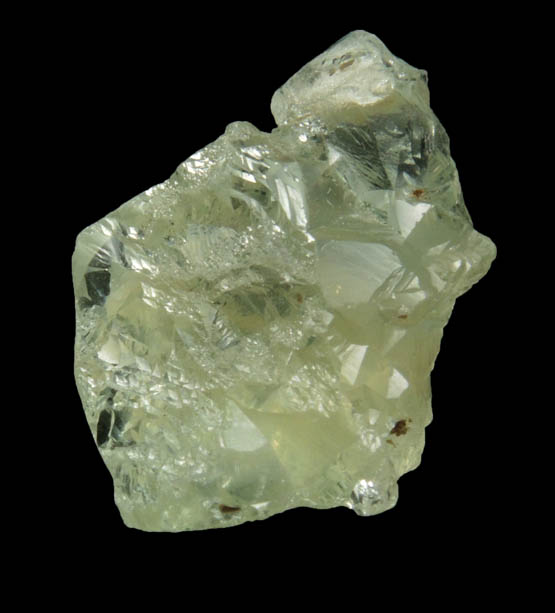 Beryl var. Aquamarine (etched crystal) from Minas Gerais, Brazil