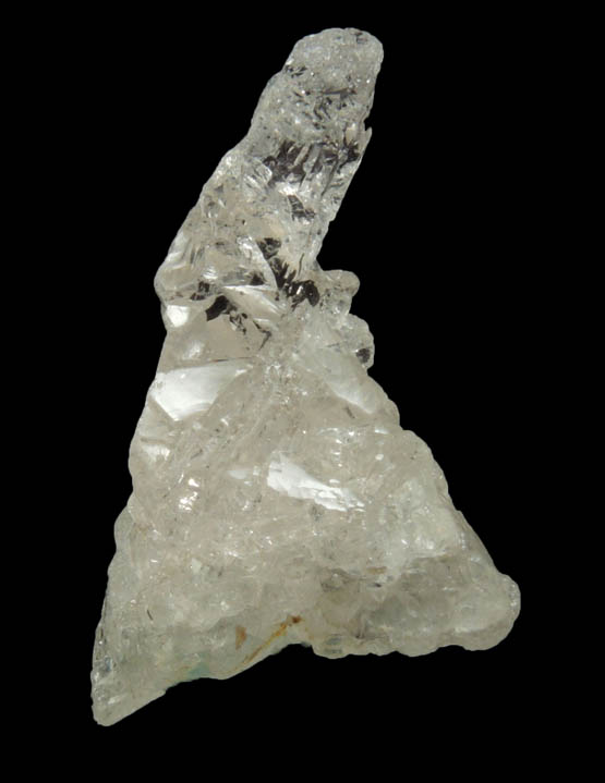 Beryl var. Morganite (etched crystal) from Himalaya Mine, Mesa Grande District, San Diego County, California