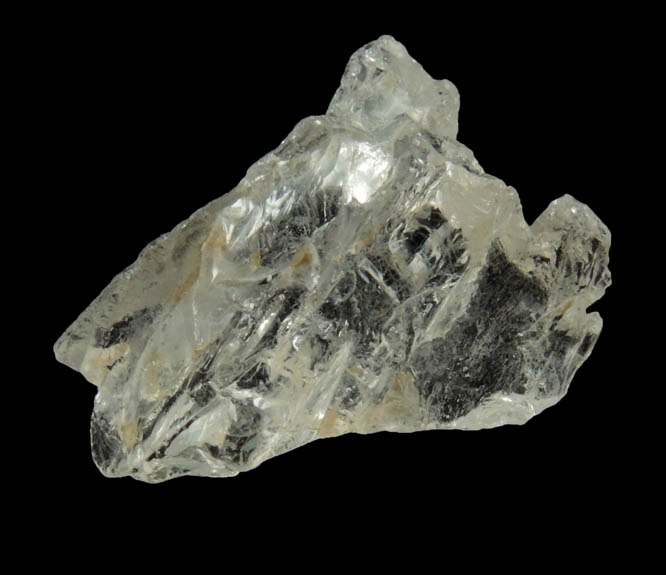 Beryl var. Morganite (etched crystal) from Himalaya Mine, Mesa Grande District, San Diego County, California