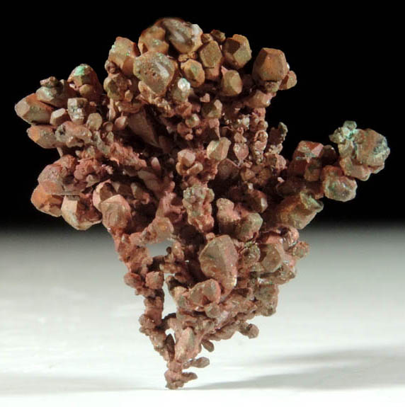 Copper (naturally crystallized native copper) from Tsumeb Mine, Otavi-Bergland District, Oshikoto, Namibia