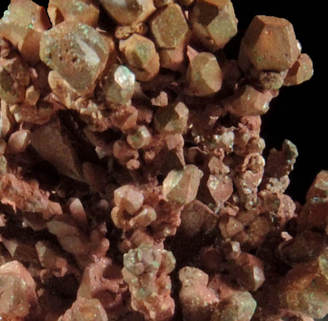 Copper (naturally crystallized native copper) from Tsumeb Mine, Otavi-Bergland District, Oshikoto, Namibia