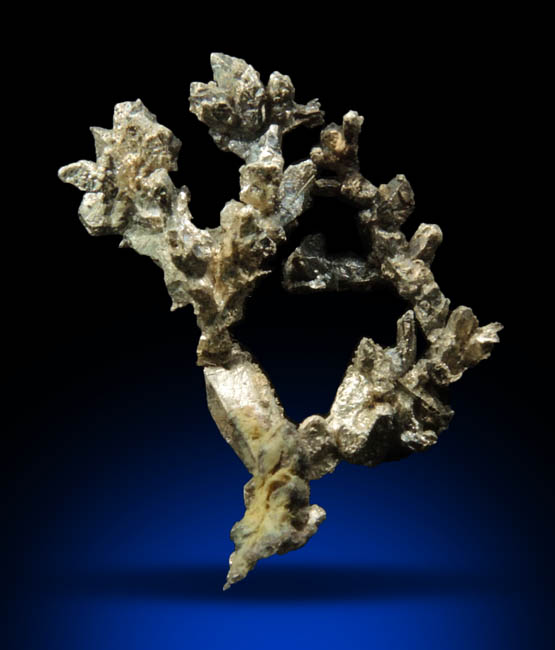 Silver from White Pine Mine, Keweenaw Peninsula Copper District, Ontonagon County, Michigan