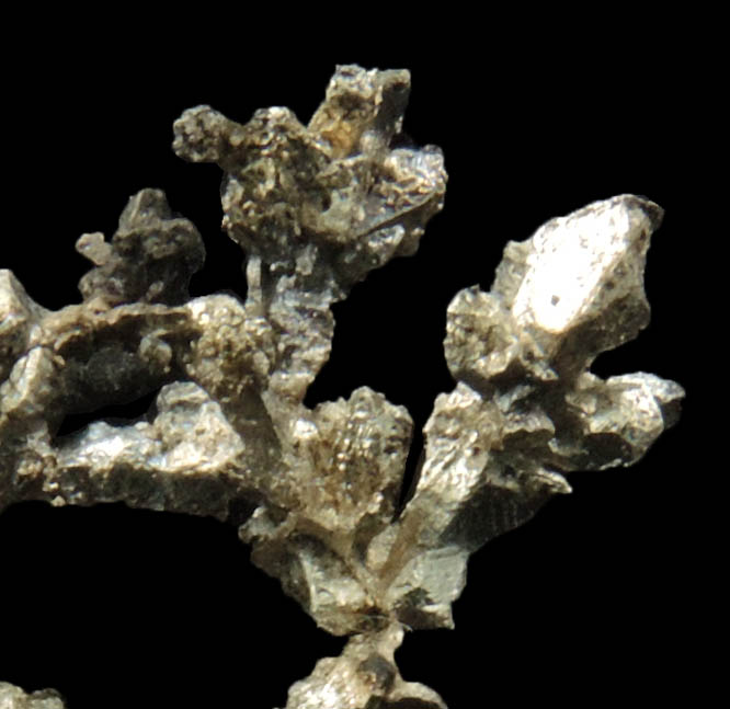 Silver from White Pine Mine, Keweenaw Peninsula Copper District, Ontonagon County, Michigan