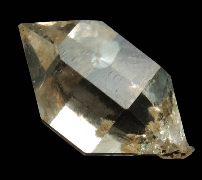 Quartz var. Herkimer Diamond from Middleville, Herkimer County, New York