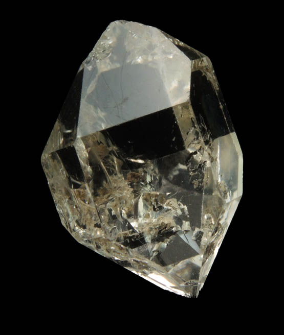 Quartz var. Herkimer Diamond from Middleville, Herkimer County, New York