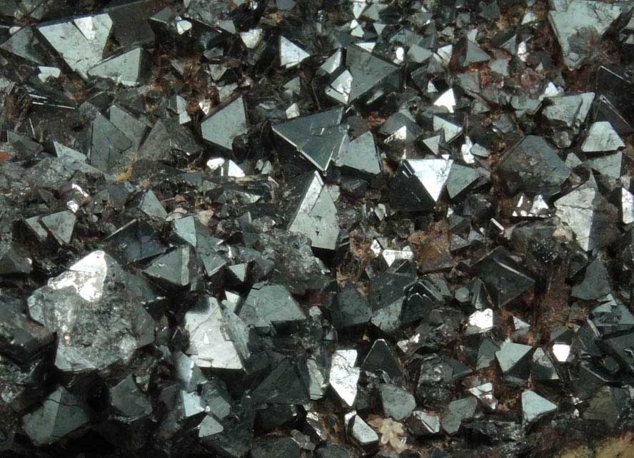 Hematite pseudomorphs after Magnetite (formerly named Martite) from Twin Peaks, Millard County, Utah