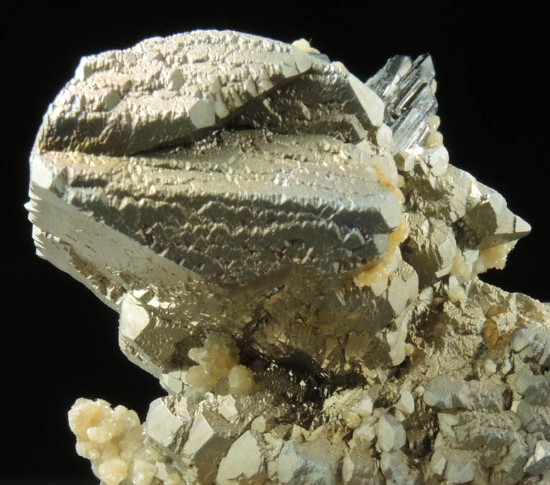 Arsenopyrite, Fluorite, Ferberite, Muscovite, Quartz from Yaogangxian Mine, Nanling Mountains, Hunan, China