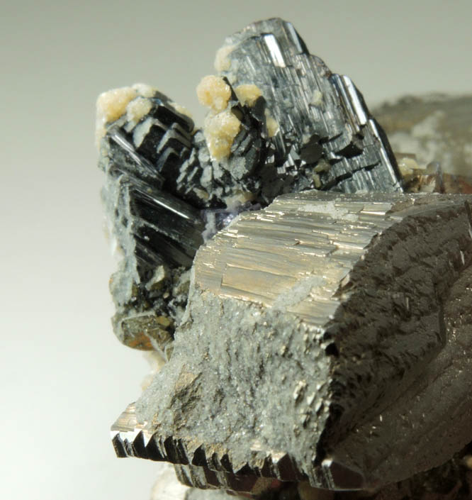 Arsenopyrite, Fluorite, Ferberite, Muscovite, Quartz from Yaogangxian Mine, Nanling Mountains, Hunan, China