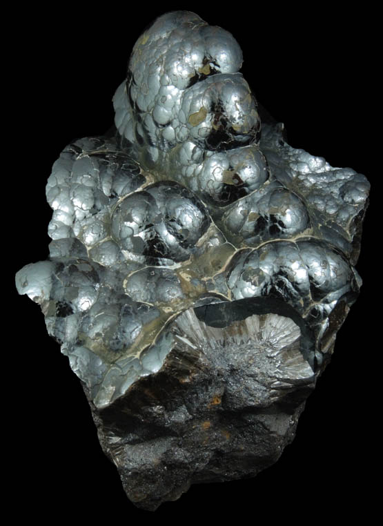 Hematite var. Kidney Ore from Jbel Irhoud (Irhoud Mine), north of Commune Ighoud, 85 km northwest of Marrakesh, Youssoufia Province, Morocco