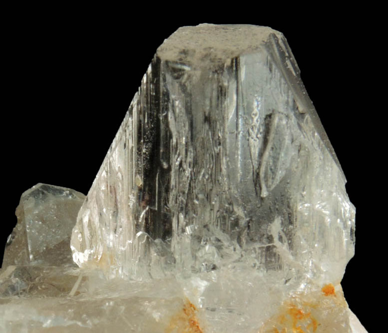 Topaz on Quartz from Shengus, Skardu Road, Baltistan, Gilgit-Baltistan, Pakistan