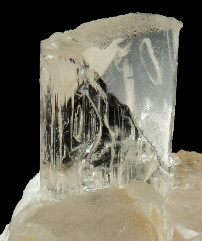 Topaz on Quartz from Shengus, Skardu Road, Baltistan, Gilgit-Baltistan, Pakistan