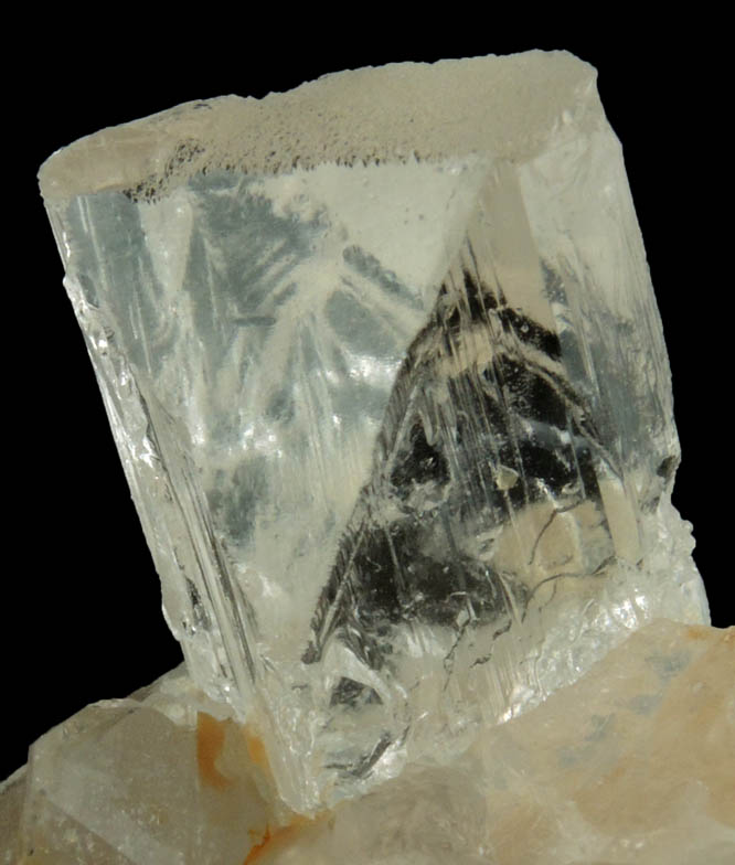 Topaz on Quartz from Shengus, Skardu Road, Baltistan, Gilgit-Baltistan, Pakistan