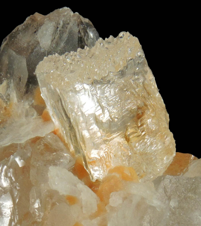 Topaz in Quartz from Shengus, Skardu Road, Baltistan, Gilgit-Baltistan, Pakistan