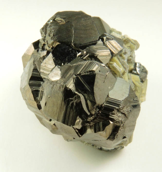 Stannite over Muscovite Mica from Yaogangxian Mine, Nanling Mountains, Hunan, China