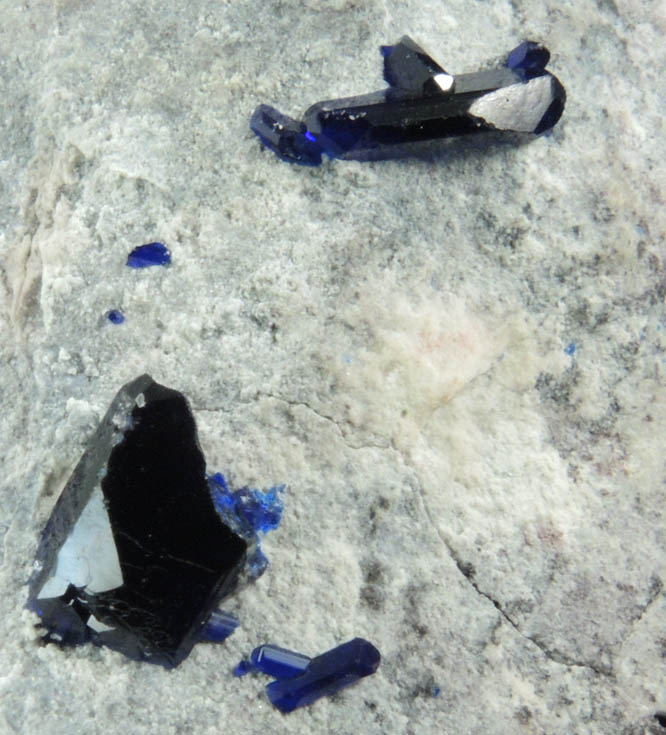 Azurite from Milpillas Mine, Cuitaca, Sonora, Mexico