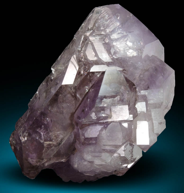 Quartz var. Amethyst Quartz from Moosup, near Withey Hill, Windham County, Connecticut